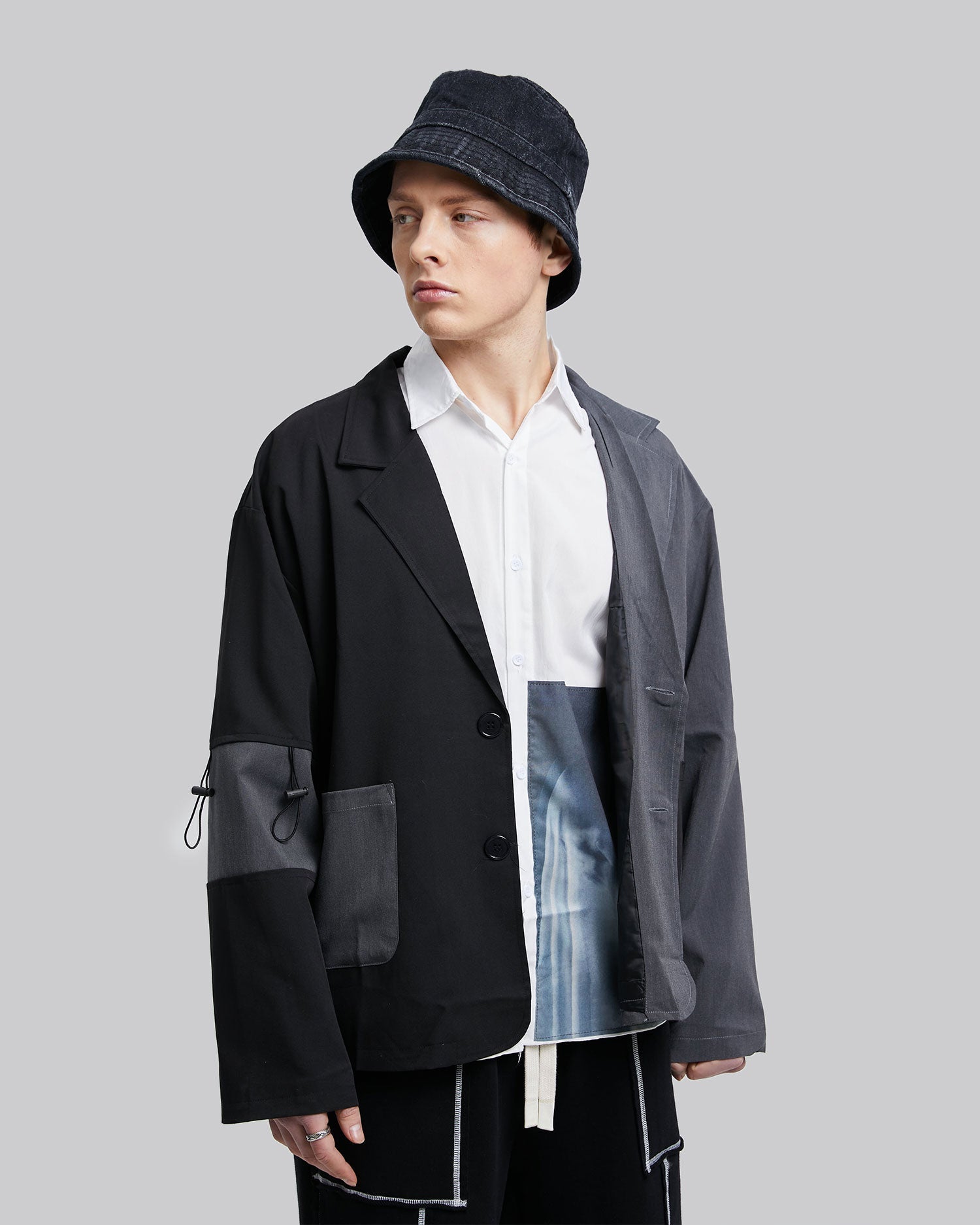 Contrast Color Blazer image 1