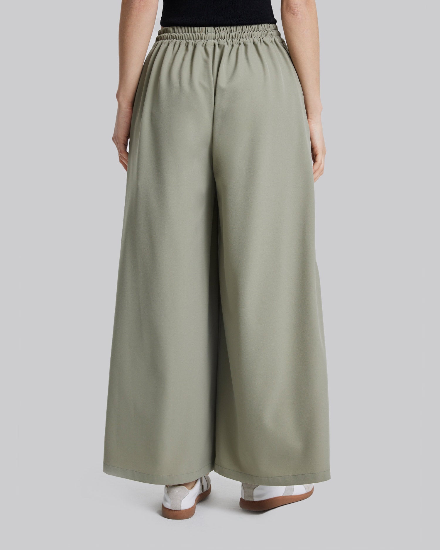 Wide Leg Pleated Pants image 4
