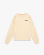 Plain Lounge Crewneck Sweatshirt - Ivory, S image