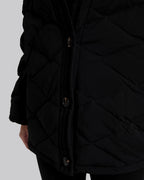 V-Neck Buttoned Puffer Jacket image 5