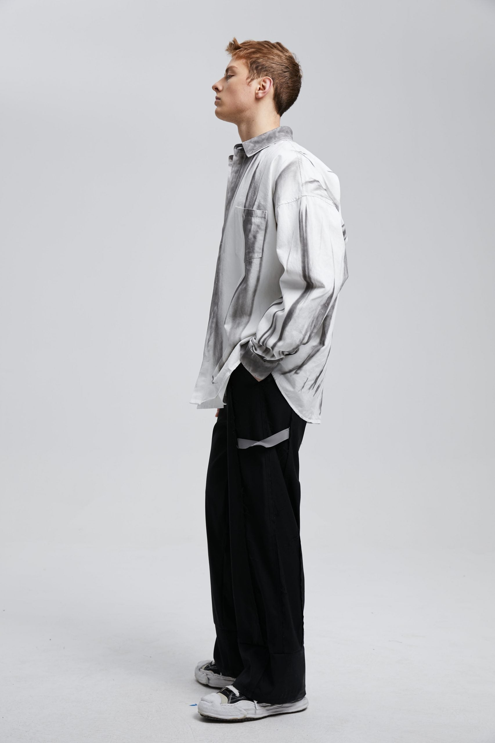 Patch Pocket Marble Shirt image 2