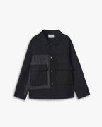 Snap Button Woolen Jacket image 0