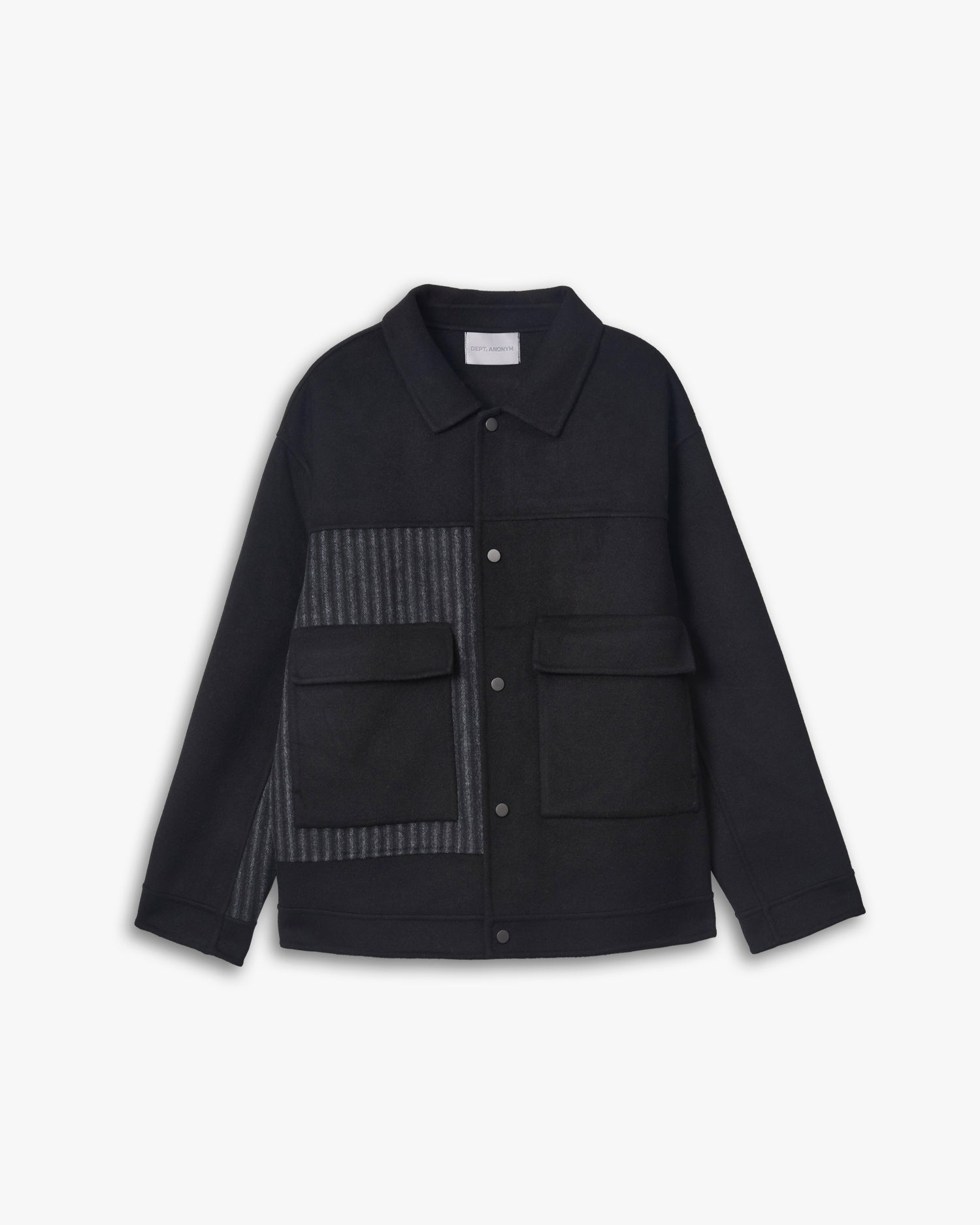 Snap Button Woolen Jacket image 0