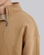 Diagonal Zipper Sweatshirt image 5