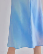 Classic Halter Neck Midi Silk Dress image 6