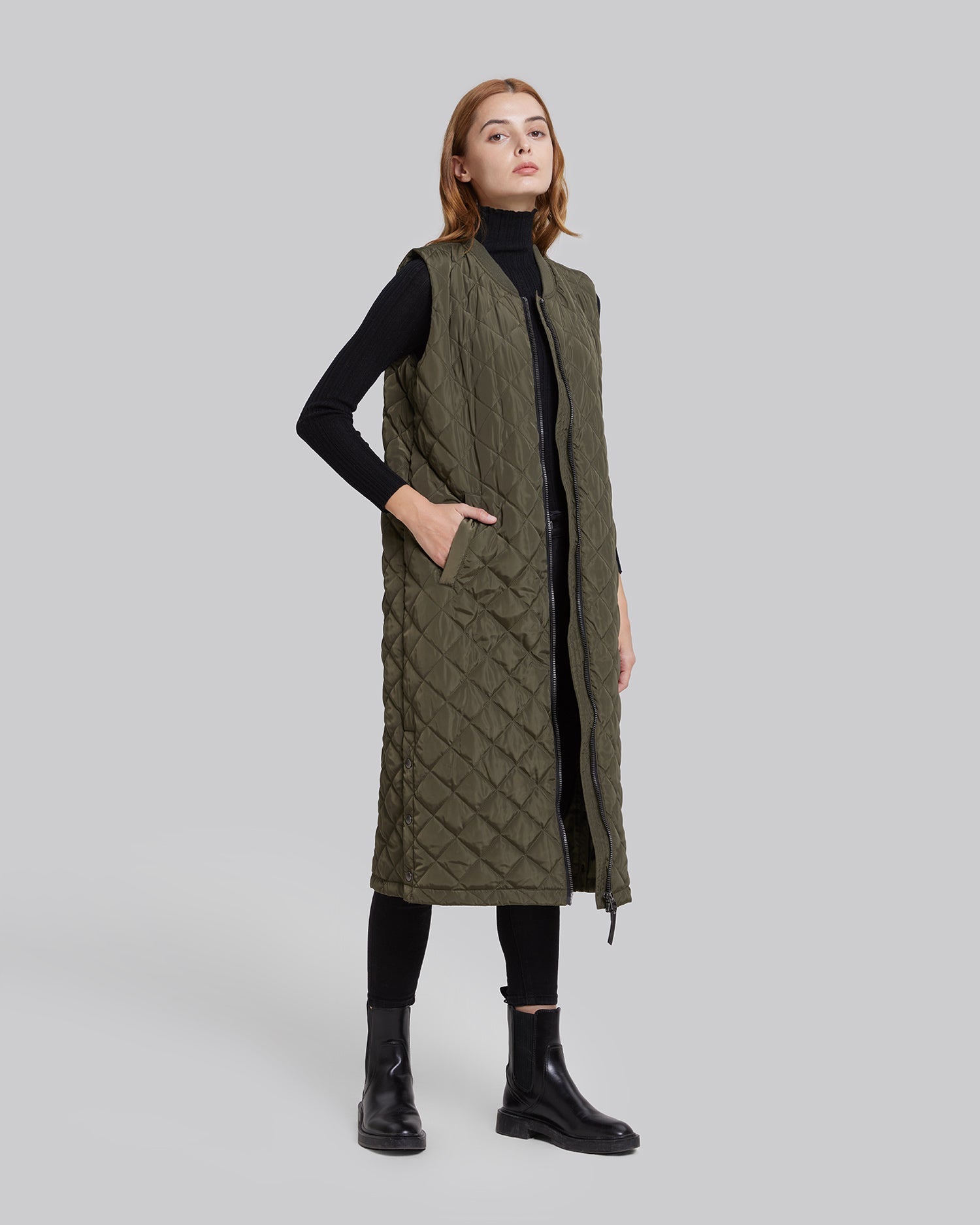 Sleeveless Puffer Coat - Kalamata, M image