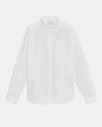 1 × Plain Comfy Shirt - White, L image