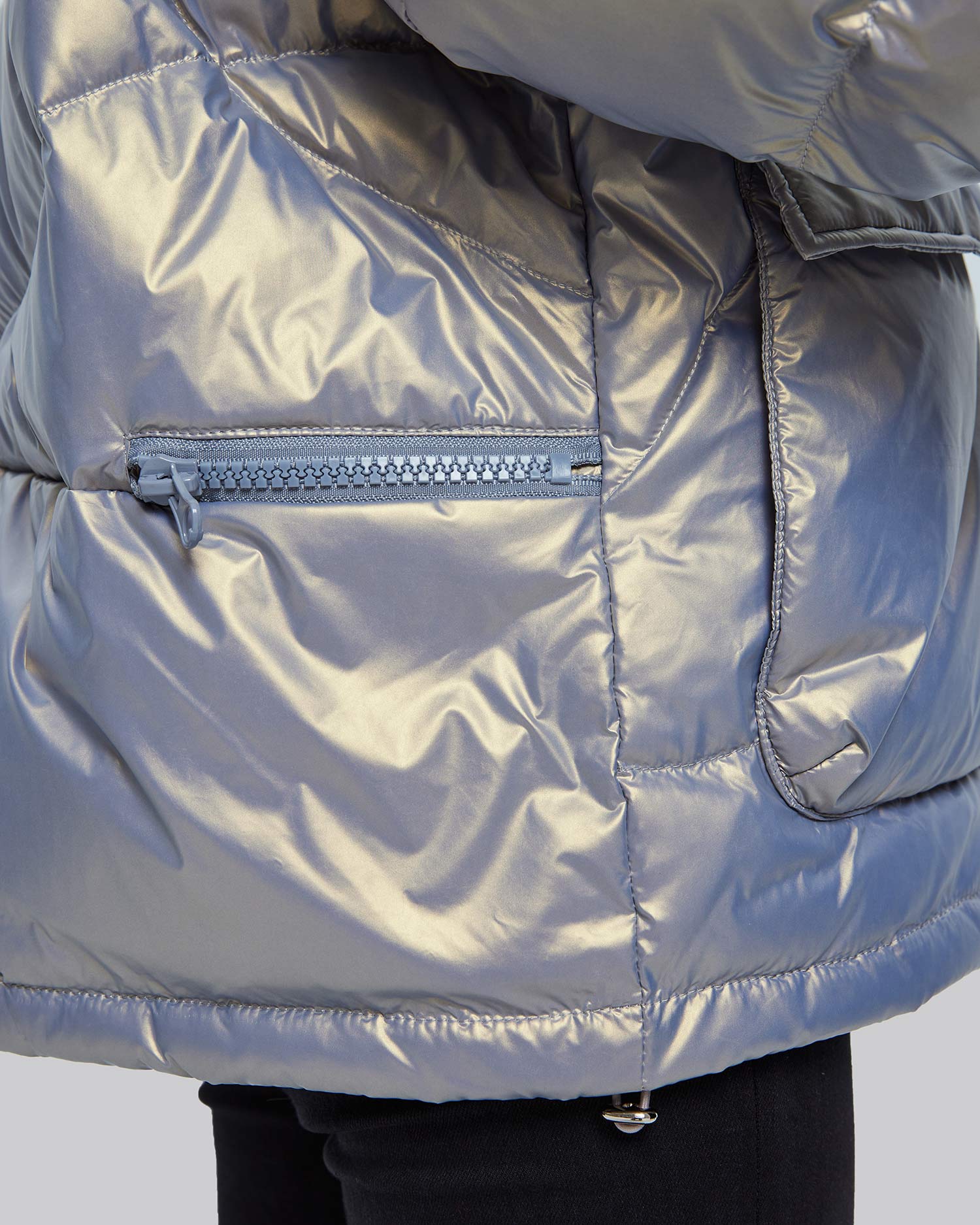 Down Shiny Puffer Jacket image 5