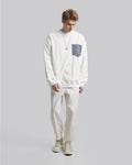 Contrast Color Crewneck Sweatshirt image 2