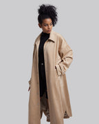 Long Suede Coat image 1