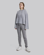 Ribbed-Knit Cashmere Sweatpants - Morning fog, L image