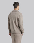 Polo Collar Wool Sweater image 4