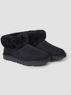 Furry Snow Boots - Black, 6 image