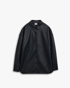Faux-Leather Shirt image 0