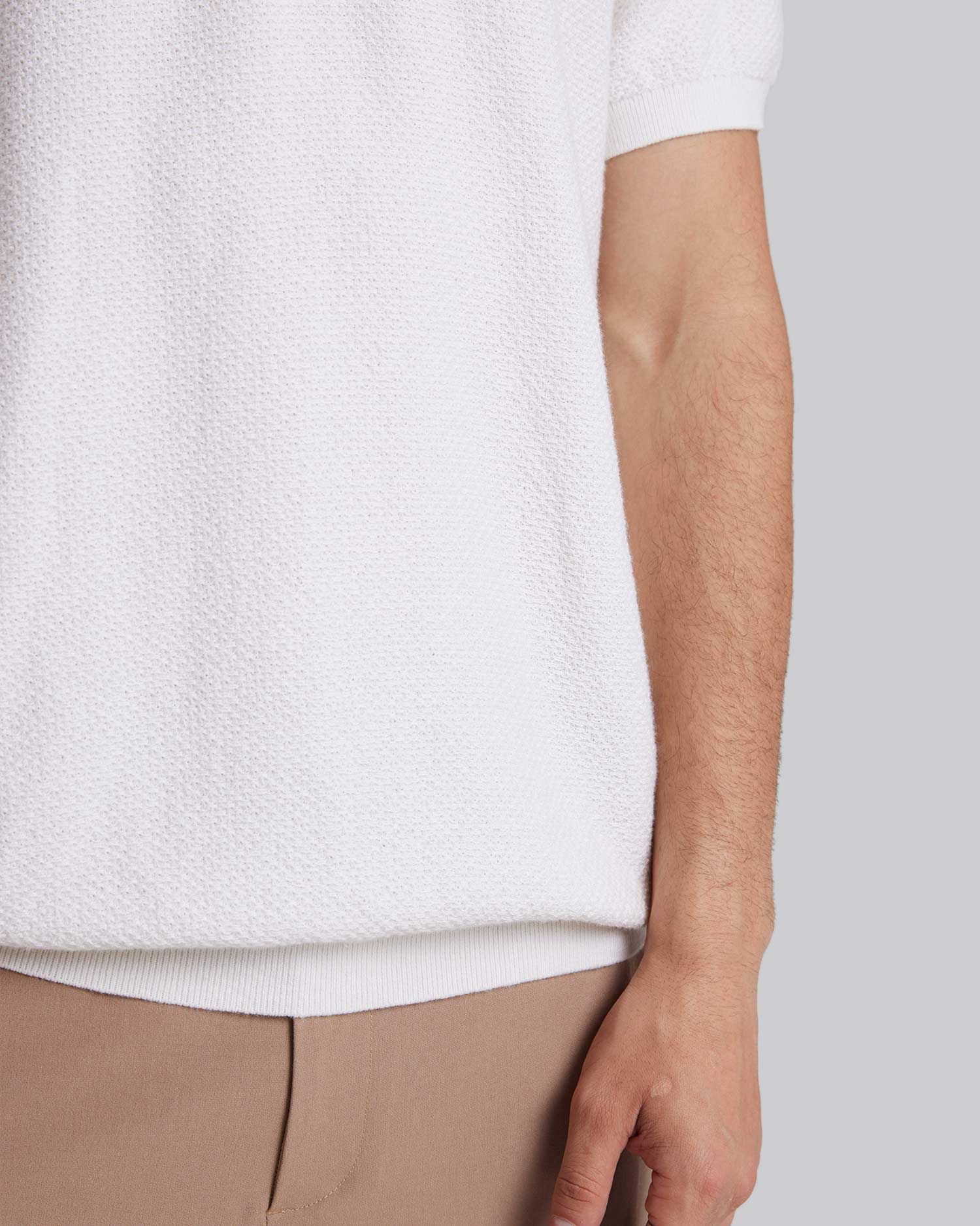 Short-Sleeved Polo Tee image 5