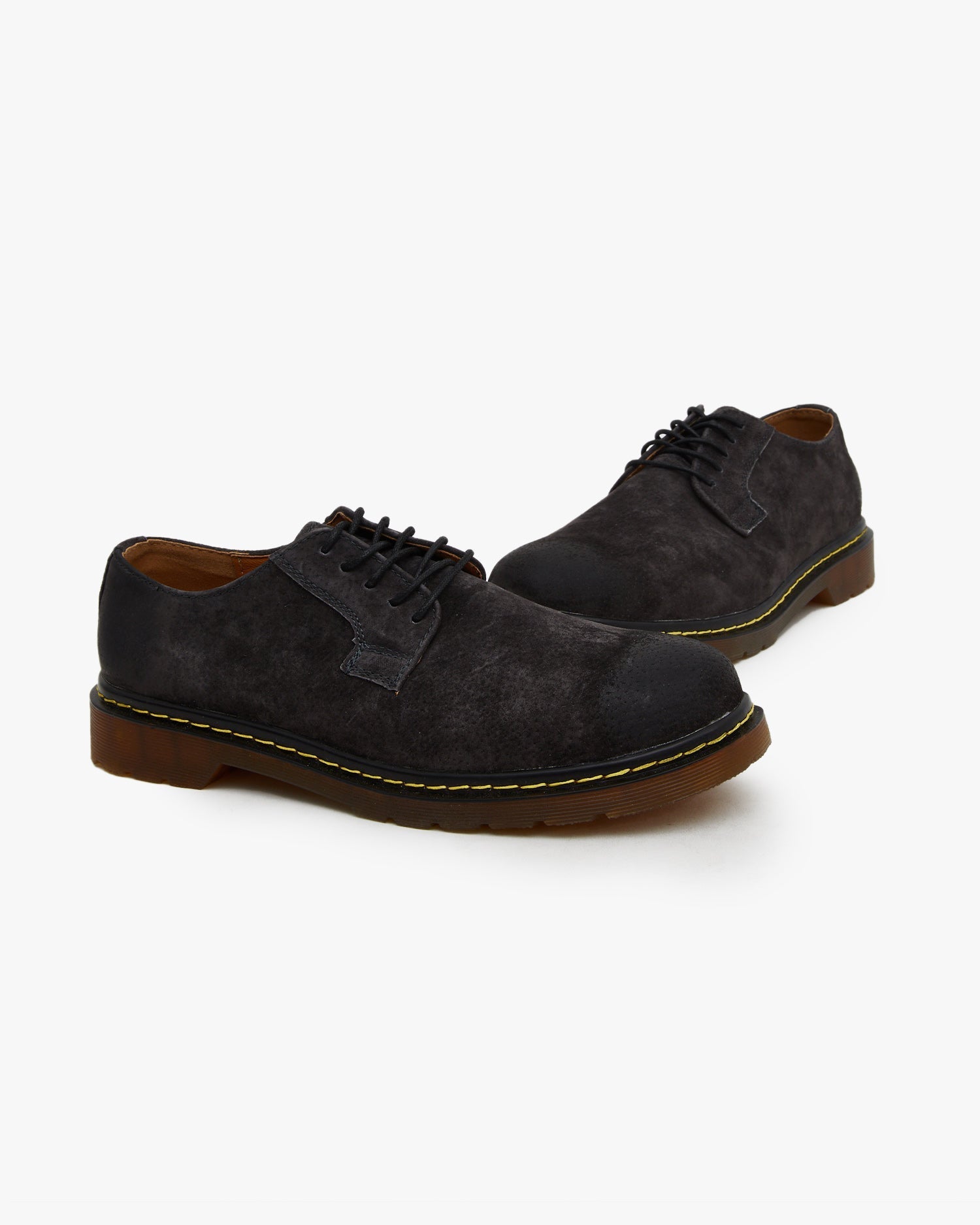 Exposed-Stitching Oxford Shoes image 2