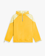 Shoulder Paneled Hoodie - Yellow, S image