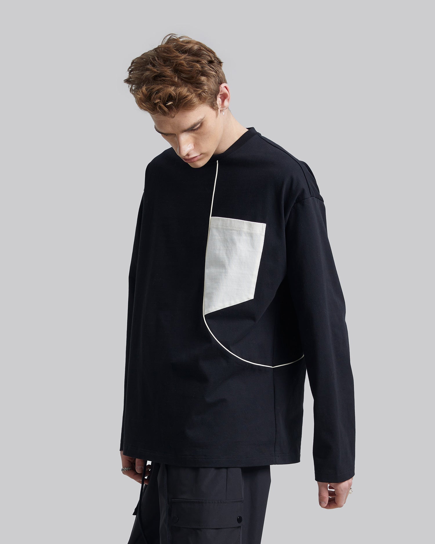 Curved Line Sweatshirt image 2
