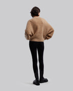 V-Neck Button-Front Cardigan image 4