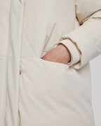 A-Silhouette Long Puffer Coat image 5