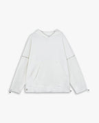 Hoodie with Detachable Sleeves image 0