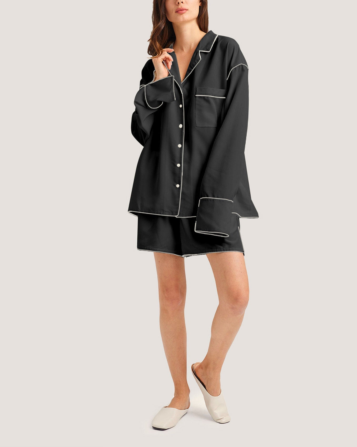 Classic PJ Shorts - Black, S image