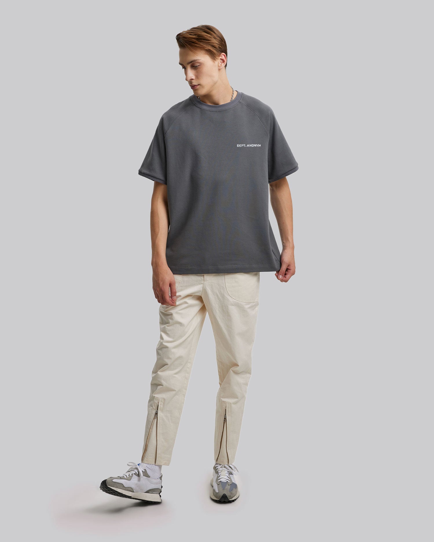 Classic Logo Tee - Charcoal, XL image