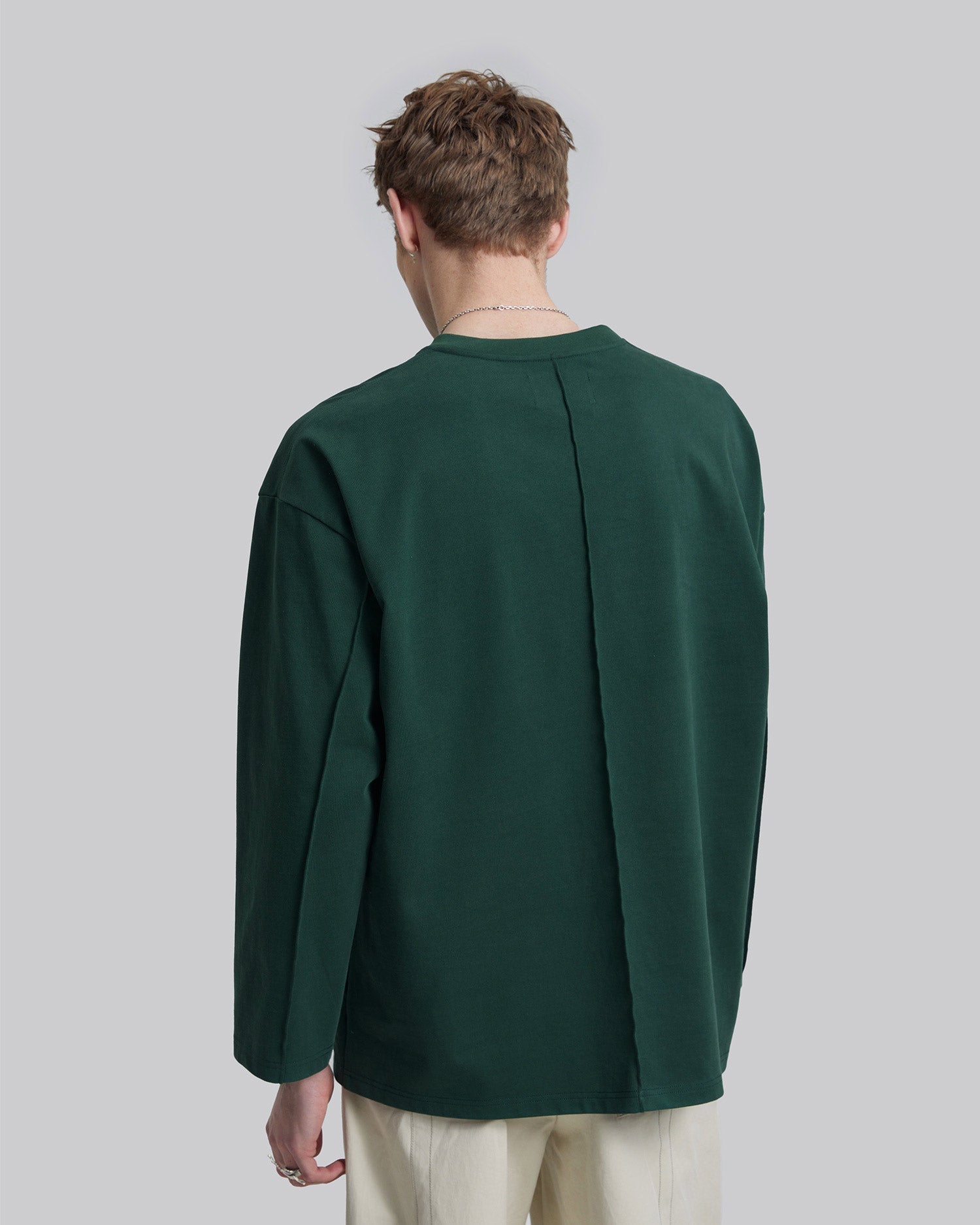 Exposed Seam Pocket Sweatshirt image 4