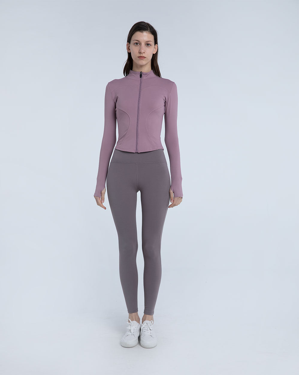 Ultra Lightweight Zip-Up Jacket - Mauve, XL image
