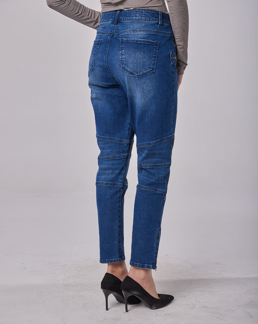 Fishnet Slim-Fit Jeans image 2