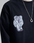 High Low Hem Graphic Sweatshirt image 5