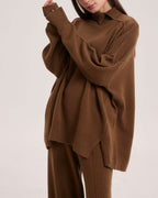 Oversized Wool Sweater Set image 1