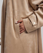 Long Suede Coat image 5