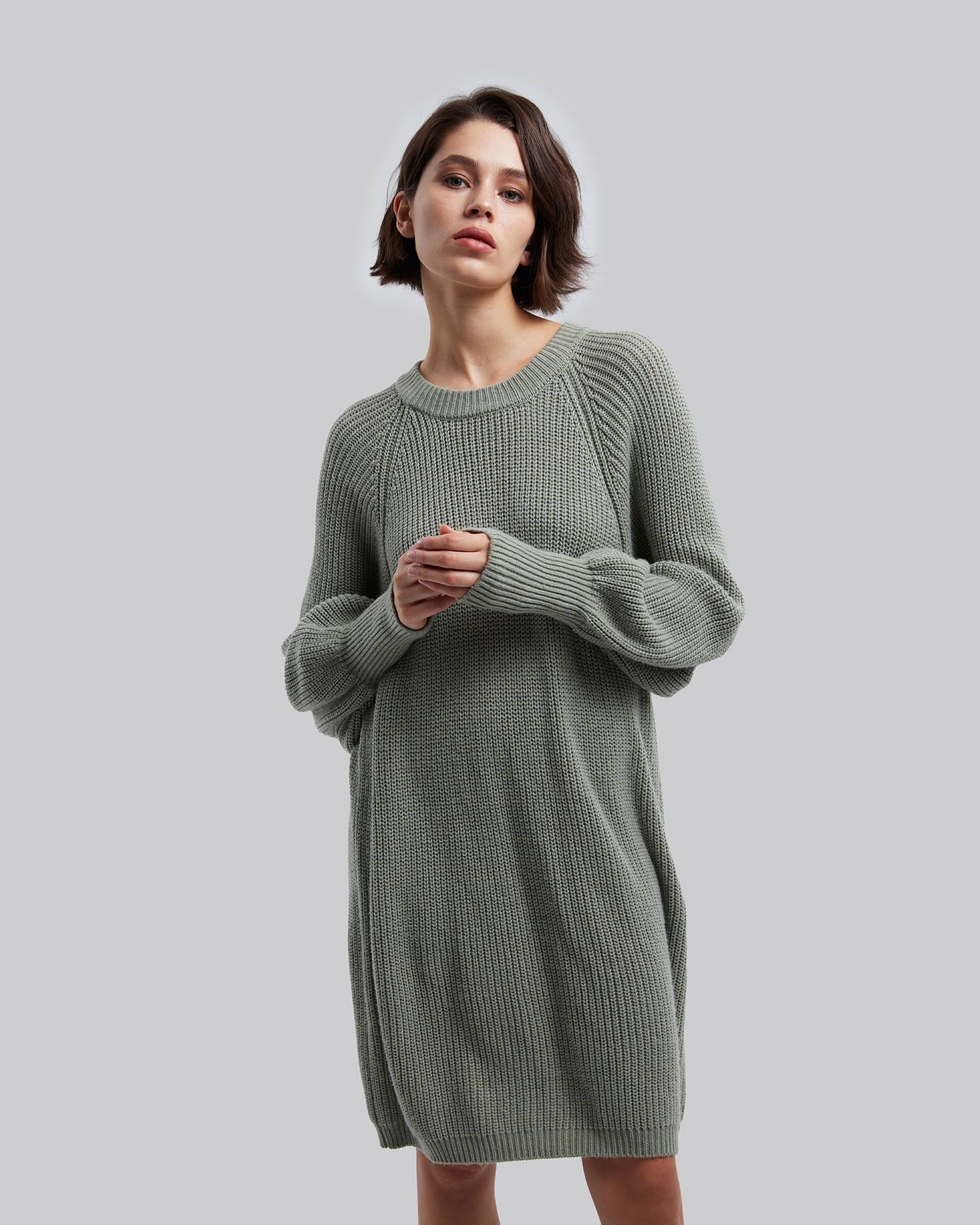 Wide Sleeve Long Sweater image 3