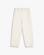 1 x All-Cotton Ankle-Length Pants - White, L image
