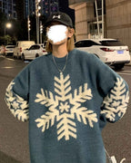Snowflake Crewneck Jumper image 2