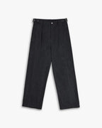 1 × Cotton Tapered Pants - Black, XL image
