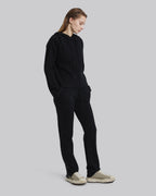 Pure Cashmere Lounge Pants - Black, L image