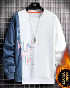 Misplaced Hem Crewneck Sweatshirt - Ivory, XL image