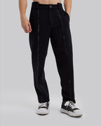 Raw-Edge Wool Pants image 1