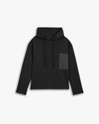 Patch Pocket Basic Hoodie - Black, M image