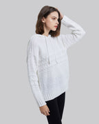 Knit Hooded Sweater image 3