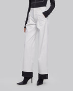 Color Contrast Wide Leg Pants image 3