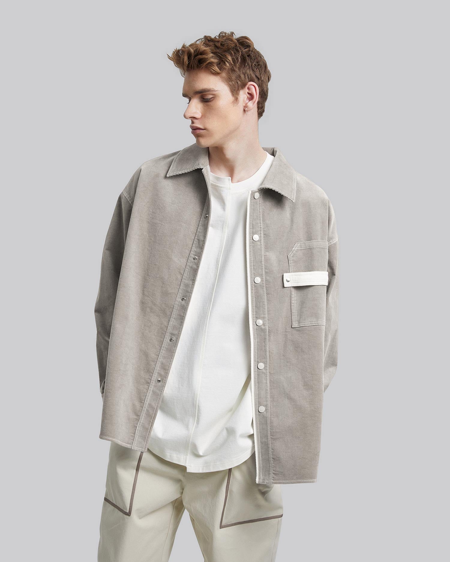 Unique Pocket Outer-Shirt image 1