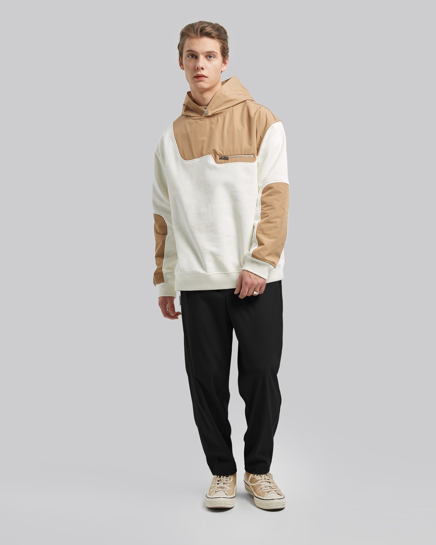 Relaxed-Fit Casual Pants - Black, L image