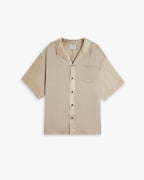 Short-Sleeve Silk Shirt image 0