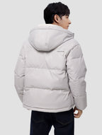 Simple Hooded Puffer Jacket image 3