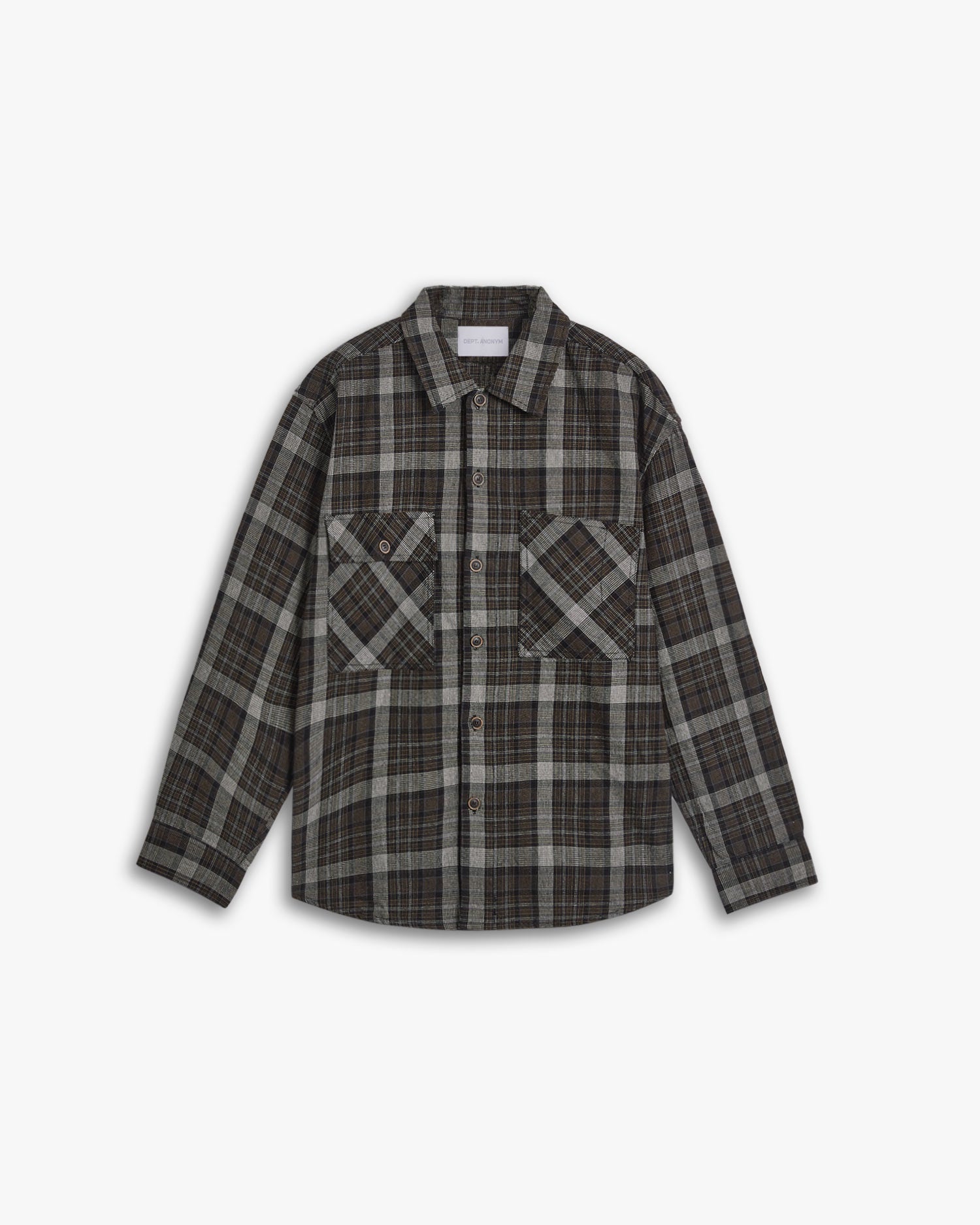 All-Cotton Checkered Shirt image 0