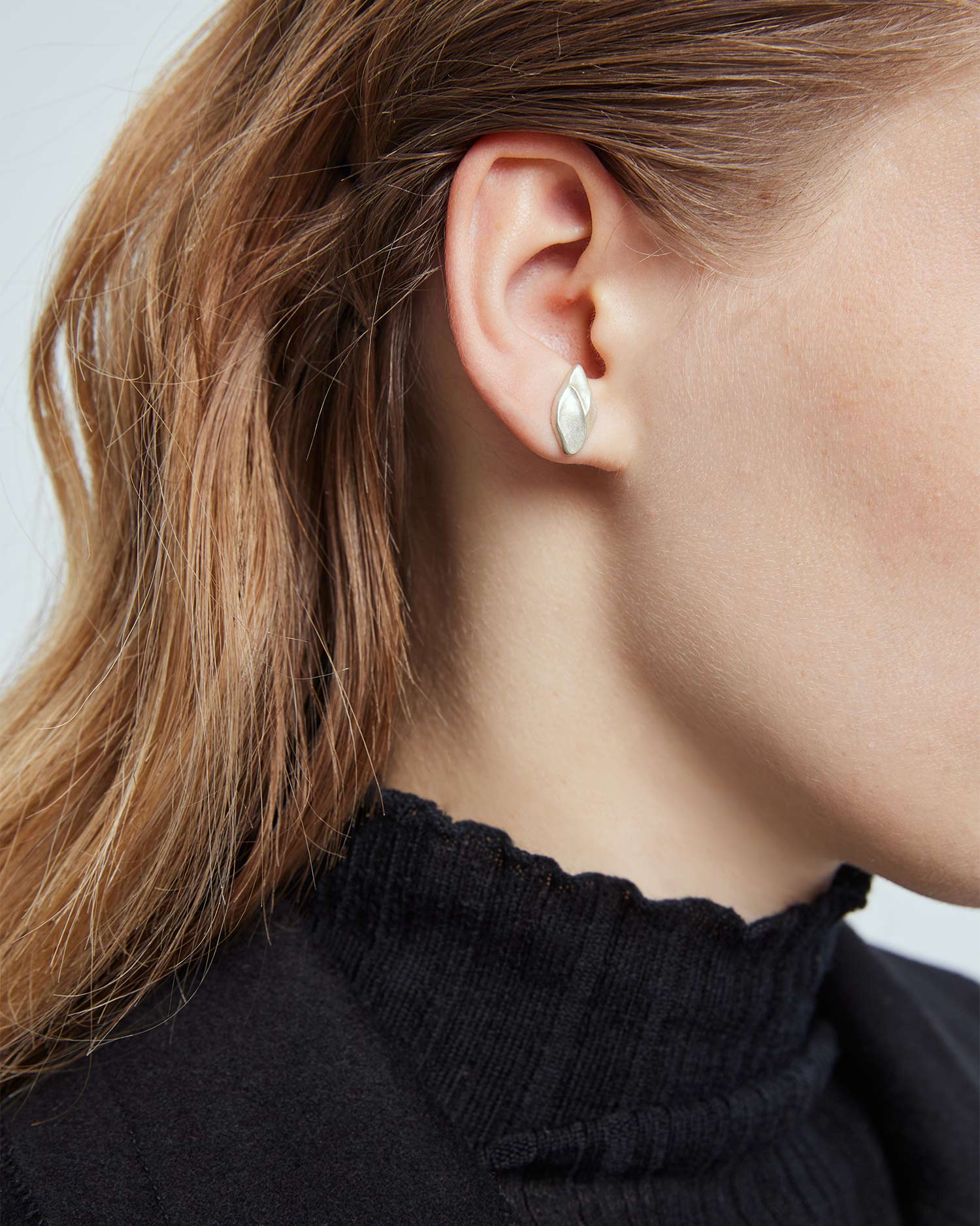 Diamond Shaped Stud Earring image 1