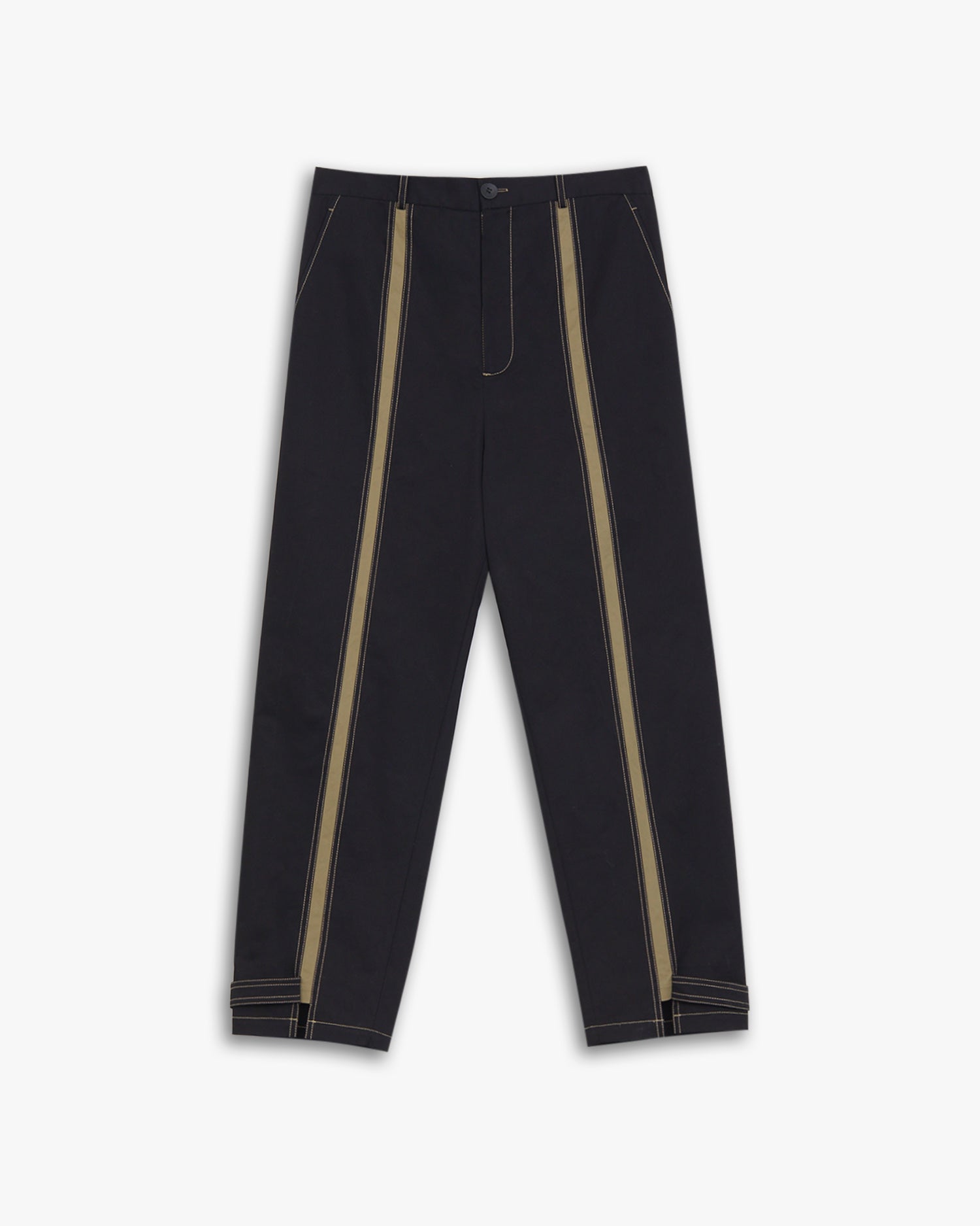 Contrast Stripe Tapered Pants image 0